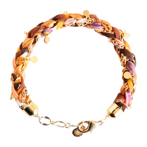 Confetti Bracelet in Rust