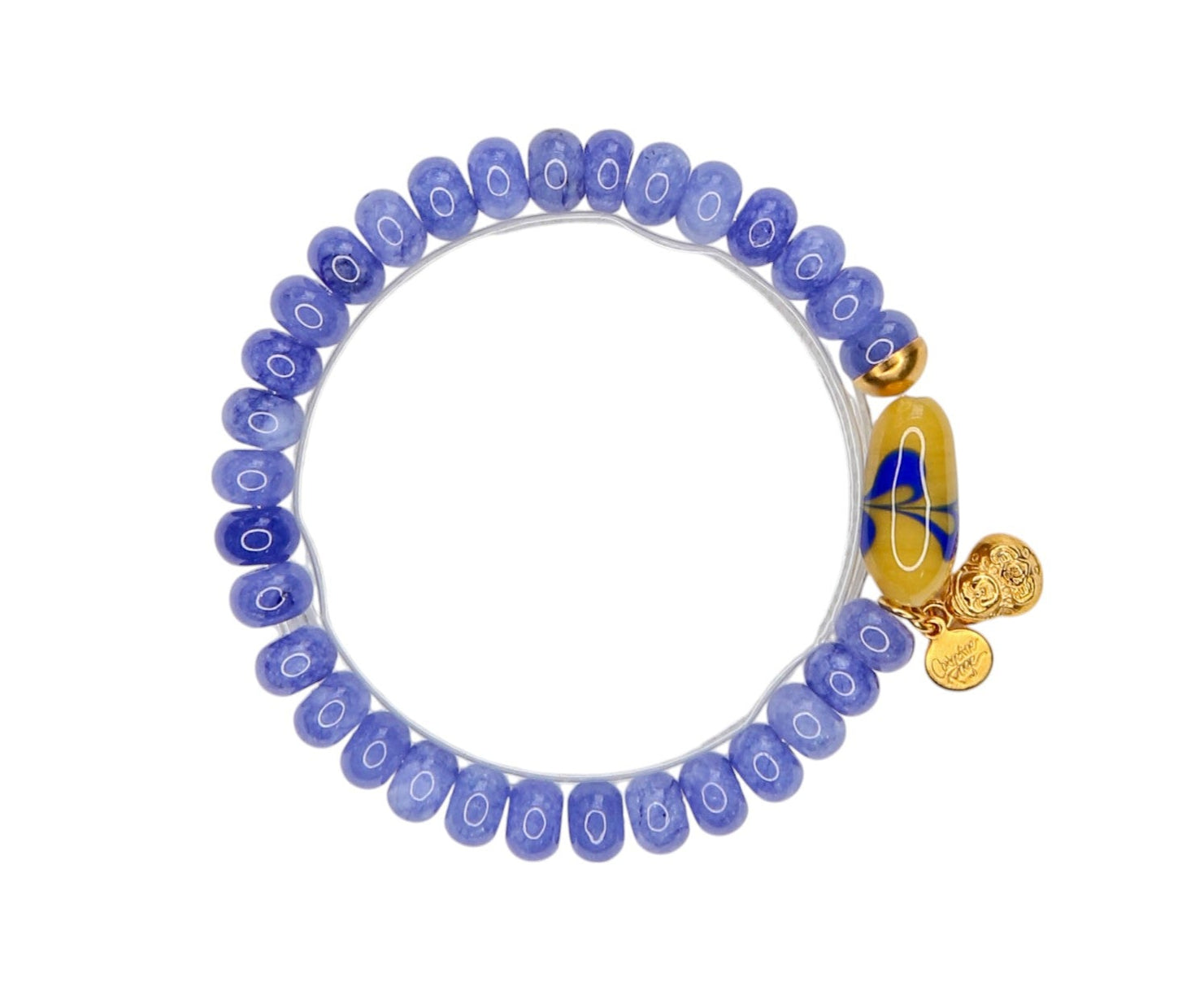 Dharma Elastic Bracelet in Periwinkle