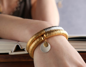 Evra Bracelet in Gold and Silver