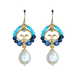 Gwen Earrings in Skipper Blue