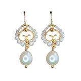 Gwen Earrings in Pearl