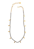 James Short Necklace in Dark Pyrite