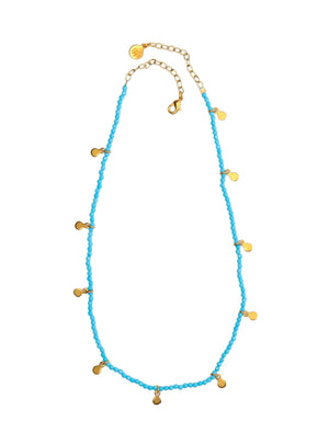 James Short Necklace in Turquoise