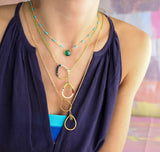 Loop Lariat in Gold