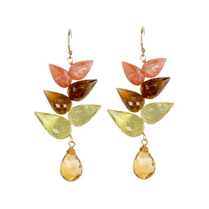 Samba Earrings in Lemongrass