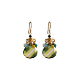 Shanthi Earrings in Lemon Bio Quartz